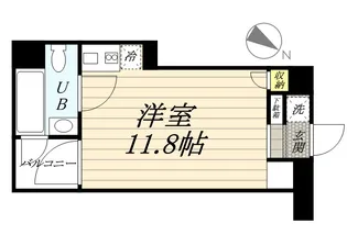 F・BLANC【4階】の間取り