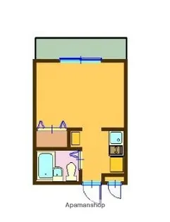 パレス山手【1階】の間取り