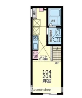 モダンハウス大和【1階】の間取り
