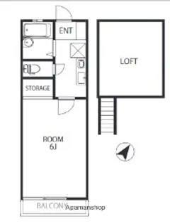 REDEAL横浜戸塚【1階】の間取り
