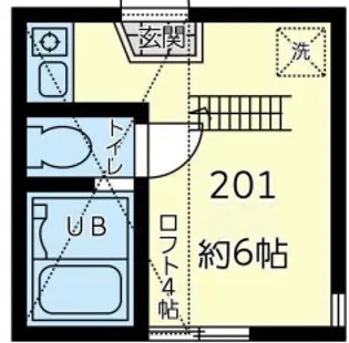ユナイト上星川クライストチャーチ【2階】の間取り