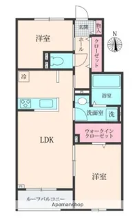 BELLE LEAD 大倉山【2階】の間取り