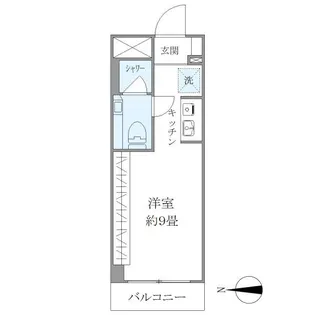 ISM平塚【4階】の間取り