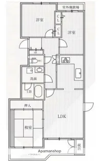 T’S GARDEN横浜反町【5階】の間取り