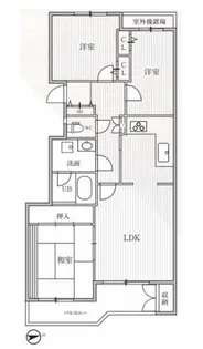 T’S GARDEN横浜反町【3階】の間取り
