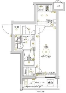 LUMEED横濱山手【2階】の間取り
