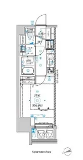 RELUXIA横濱鶴見Ⅲ【10階】の間取り
