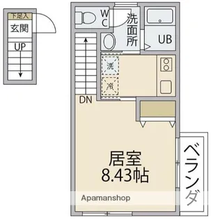 MIDORI−SO【2階】の間取り