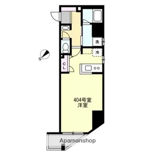 T&FKANNAIBLDG【4階】の間取り