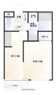 セレーノ夕陽ケ丘【3階】の間取り