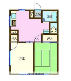 第一後藤コーポ【1階】の間取り