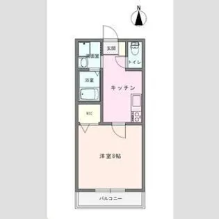 アネシス屏風浦【1階】の間取り