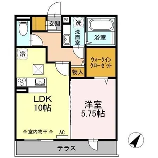 パストラル【1階】の間取り