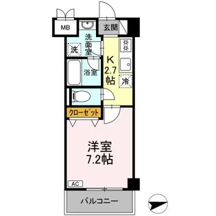 GLOIRE MANSION【4階】の間取り