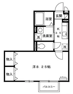ルーチェ アトリオ【2階】の間取り