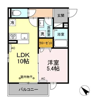 GRAND湘南 B棟【3階】の間取り