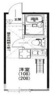 プライムテラス南林間【2階】の間取り