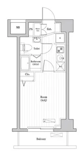 NーSTAGE HONーATSUGI SAKAECHO【7階】の間取り