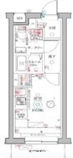 クレヴィスタ阪東橋【2階】の間取り