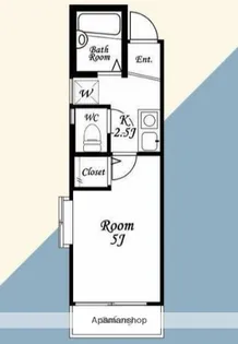 ヒルズ横須賀中央【3階】の間取り