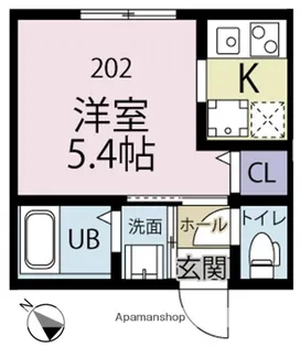 プレシャスウィル追浜【2階】の間取り