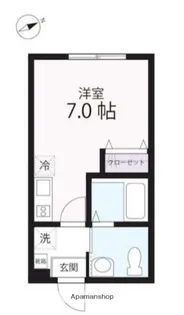 ハーミットクラブハウス野毛山公園(仮)【2階】の間取り