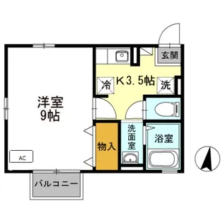 シティパル【2階】の間取り