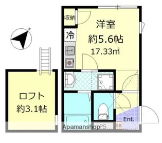 ベステージ大船Ⅲ【1階】の間取り