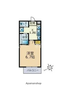 ヴィータ・フェリーチェ【2階】の間取り