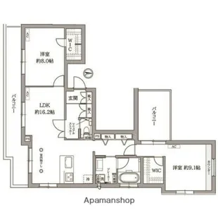 SIGNATURE07【3階】の間取り