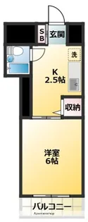 橋本大河原ビル【4階】の間取り