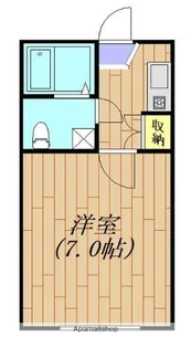 サンフラワー相原【2階】の間取り