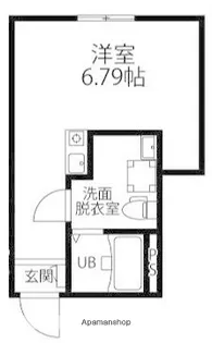ルミエール大和24【2階】の間取り