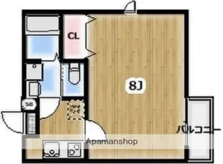 AMBITION恩名【2階】の間取り