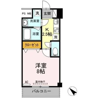 フローラ東戸塚【3階】の間取り