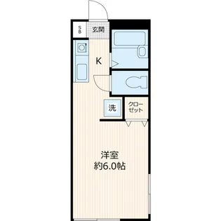 ハピネス佐柄【102号室】の間取り