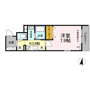 FIORE(フィオーレ)【2階】の間取り
