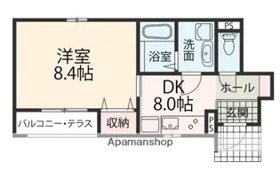 ルミナスハイム【1階】の間取り