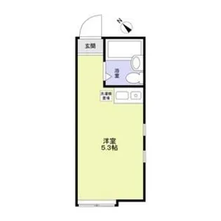 ユナイト横浜ポルトニョールの丘【205号室】の間取り