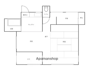佐野町アパート【1階】の間取り