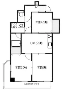 ディアアルテ【7階】の間取り