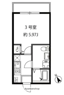 カーサフェリーチェ鶴ケ峰【2階】の間取り