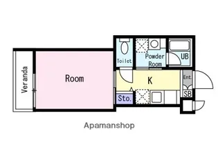 HORIMOTO15【2階】の間取り