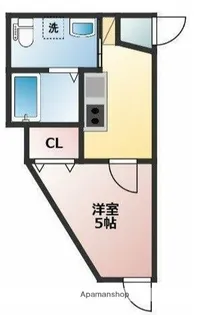 サニーベイ・ソレイユ【3階】の間取り