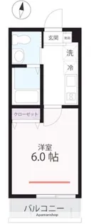 ハーミットクラブハウスPONTE BANDOO【1階】の間取り