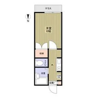 プリムローズ【1階】の間取り