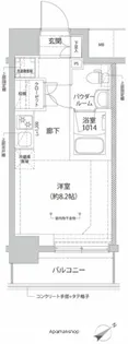 RELUXIA横濱反町【1階】の間取り