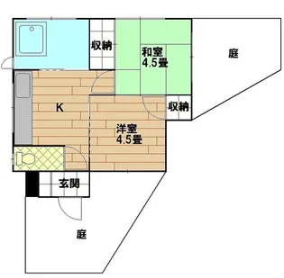 神奈川県横須賀市久里浜2丁目【一戸建】の間取り