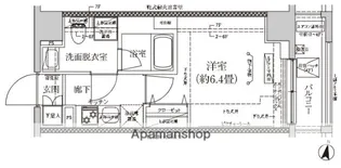 アイルプレミアム横浜ノルド【2階】の間取り