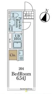 RISE ASADA【2階】の間取り